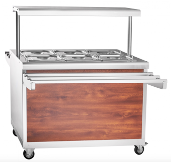 Мармит вторых блюд Abat ЭМК-70ПМ (дуб) (210001805756) в ШефСтор (chefstore.ru)